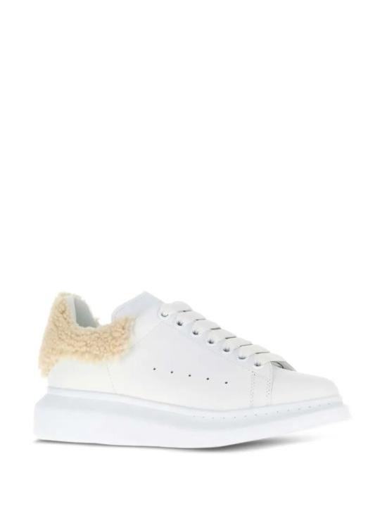 25FW 알렉산더 맥퀸 오버사이즈드 스니커즈 553770 WIAIW 9601 WHITE - ALEXANDER MCQUEEN
