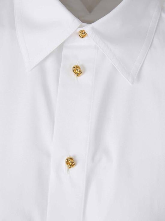 25FW 보테가베네타 셔츠 838420V2H20 9000WHITE - BOTTEGA VENETA