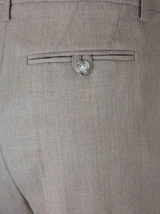 25FW 빅토리아 베컴 스트레이트 팬츠 1425WTR006795A 2882LIGHT GREY MELANGE Black - VICTORIA BECKHAM