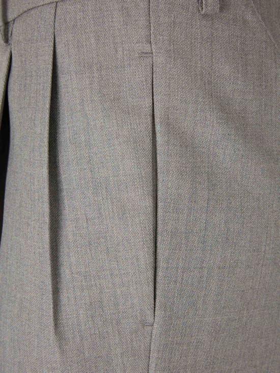 25FW 빅토리아 베컴 스트레이트 팬츠 1425WTR006795A 2882LIGHT GREY MELANGE Black - VICTORIA BECKHAM