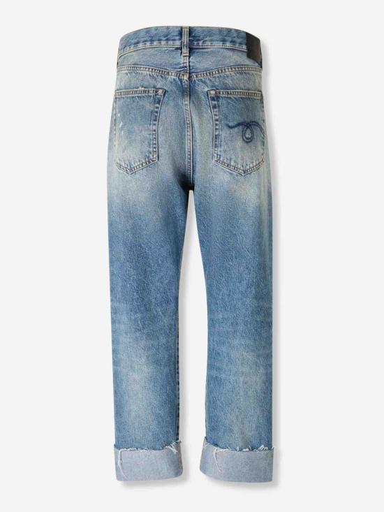 25FW 알13 KELLY 캘리 크로스오버 데님 팬츠 R13W2048 D352A JASPER DENIM BLUE - R13