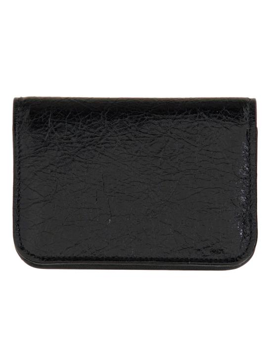 26FW 발렌시아가 모나코 플랩 카드 홀더 765631 2AAYP1000 BLACK - BALENCIAGA