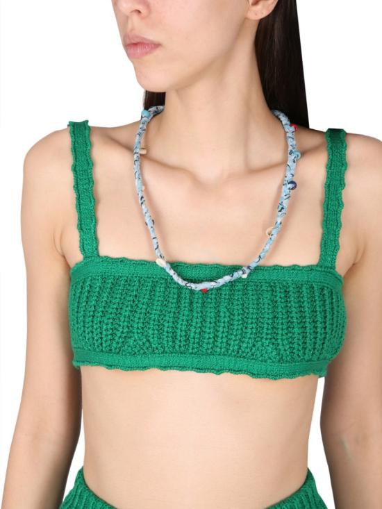  알라누이 민소매 티셔츠 LWHR003 S23KNI0015757 Green - ALANUI