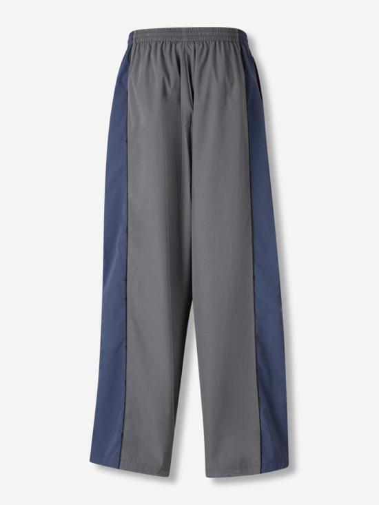 25FW 발렌시아가 숏팬츠 831393TRO31 1055WASHED BLACK NAVY BLUE - BALENCIAGA