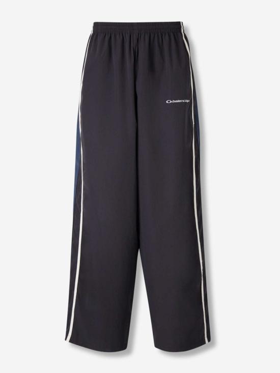 25FW 발렌시아가 숏팬츠 831393TRO31 1055WASHED BLACK NAVY BLUE