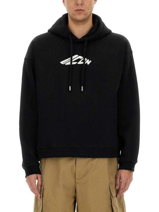  디스퀘어드2 후드 티셔츠 S79GU0137 D25007900 Black