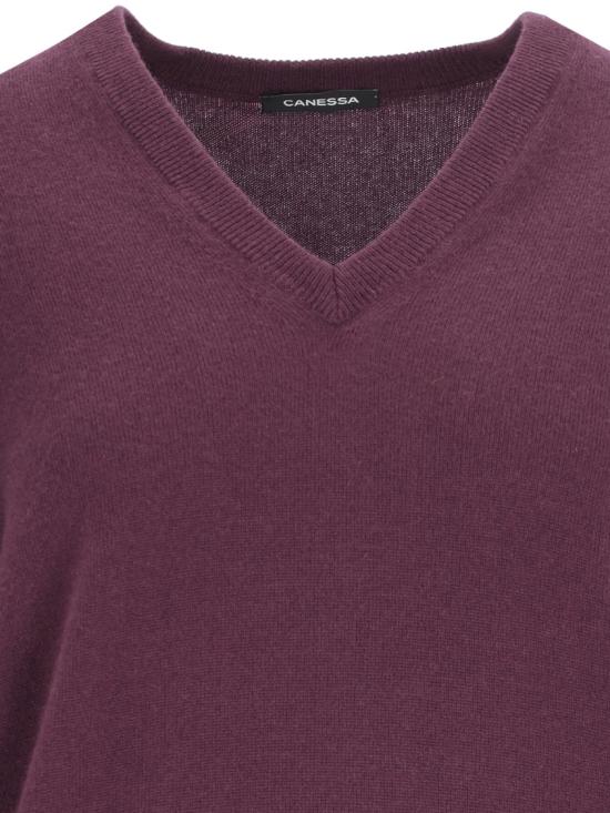  카네사 스웨터 NWKV008 FK0001712 Purple - CANESSA