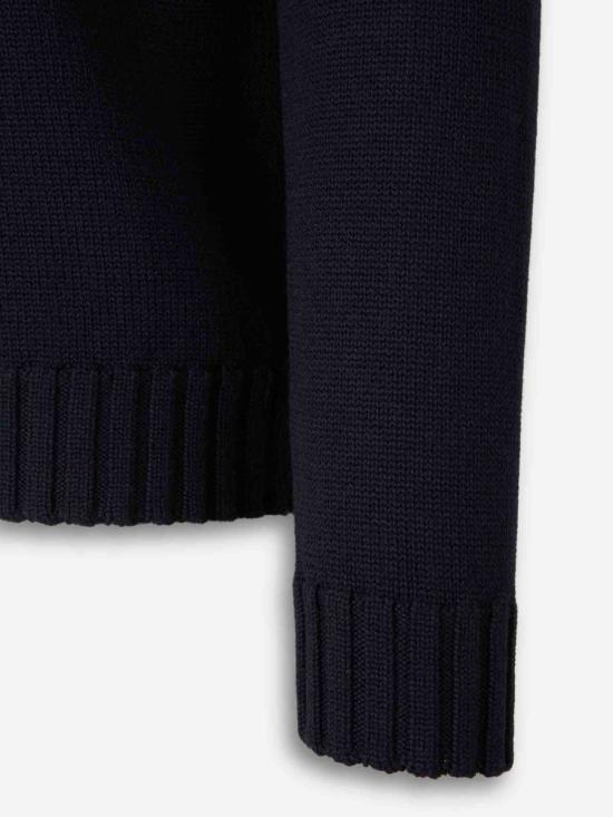 25FW 자노네 스웨터 810302 Z1375AZUL DARK DENIM BLUE - ZANONE