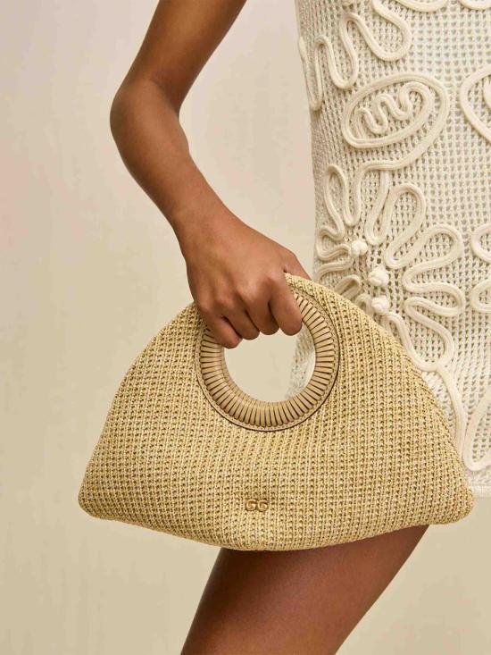 25FW 컬트 가이아 토트백 TH1972SH3203 NATURALNATURAL RAFFIA - CULT GAIA