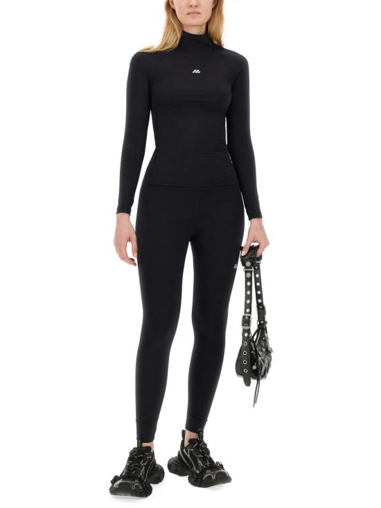  발렌시아가 액티브웨어 레깅스 793294 4E2B91081 BLACK - BALENCIAGA