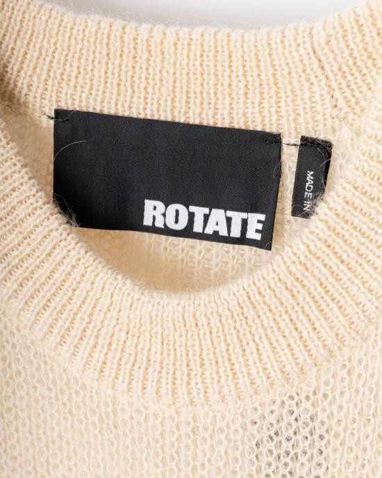 25SS 로테이트 스웨터 1128671876 1876 PARCHMENT Neutrals - ROTATE