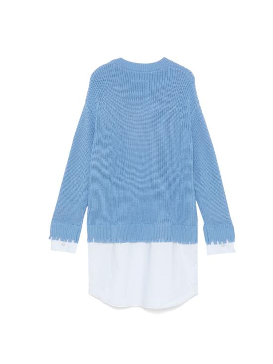 24FW [키즈] MM6 메종마르지엘라 티셔츠 M60643K MM03MM6C28 BLUE - MM6 MAISON MARGIELA