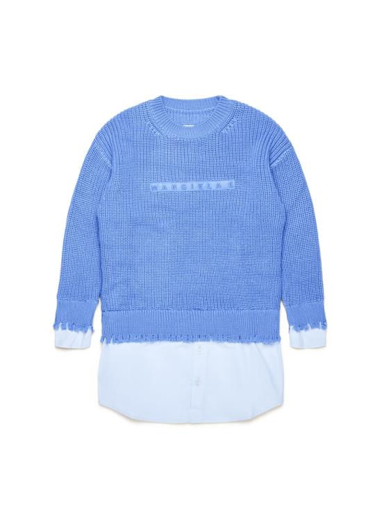 24FW [키즈] MM6 메종마르지엘라 티셔츠 M60643K MM03MM6C28 BLUE