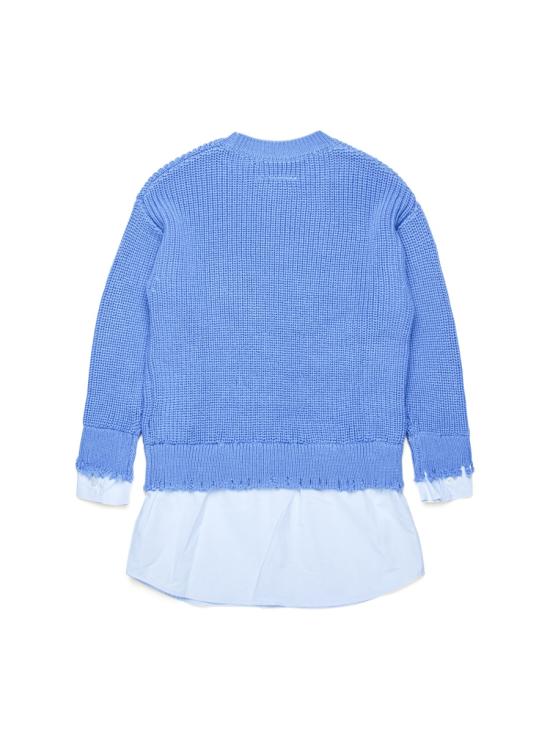 24FW [키즈] MM6 메종마르지엘라 티셔츠 M60643K MM03MM6C28 BLUE - MM6 MAISON MARGIELA