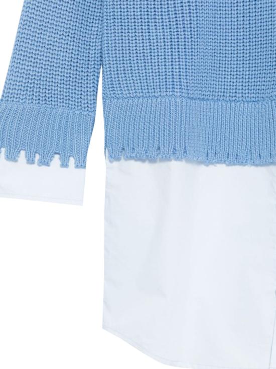 24FW [키즈] MM6 메종마르지엘라 티셔츠 M60643K MM03MM6C28 BLUE - MM6 MAISON MARGIELA