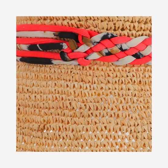  메종미셸 버킷햇 1128008001NATURAL Orange - MAISON MICHEL