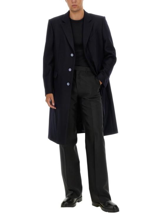  지방시 코트 BMC08B15PF 403 Blue - GIVENCHY