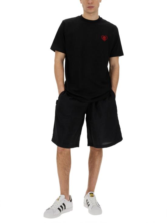 25FW 패밀리퍼스트 밀라노 반팔 티셔츠 TS2402 BLACK - FAMILY FIRST MILANO