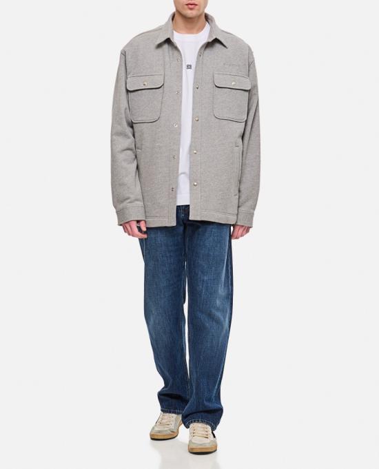  지방시 긴팔 셔츠 BM60Z13YHU055 Grey - GIVENCHY