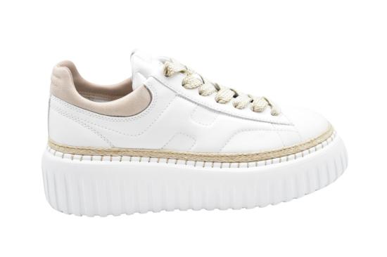  호간 플랫 슈즈 HXW6590FC60N4O0XTD White