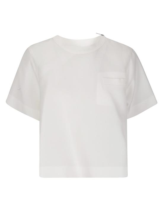 25FW 사카이 반팔 티셔츠 2507945 White