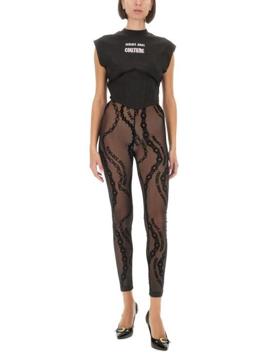 24FW 베르사체 민소매 티셔츠 77HAH611 J0005899 BLACK - VERSACE