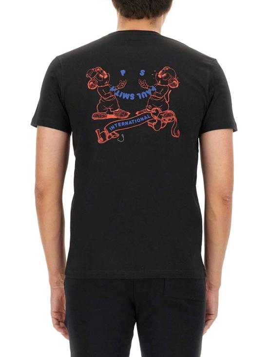 24FW PS 바이 폴스미스 반팔 티셔츠 M2R 010R NP4696 79 BLACK - PS BY PAUL SMITH