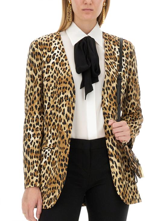 24FW 모스키노 자켓 05095550 1888 ANIMALIER - MOSCHINO