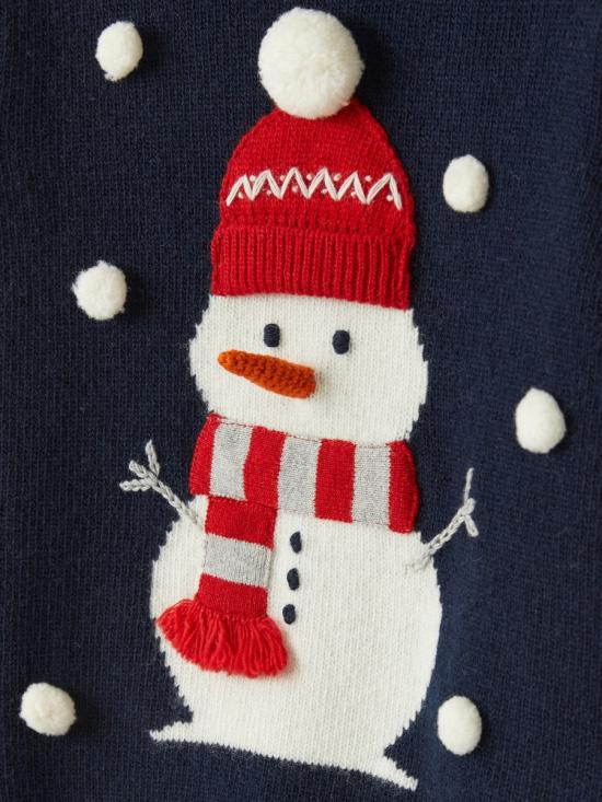 24FW [키즈] 일 구포 풀오버 A24MA383EM220K 497 BLUE - IL GUFO