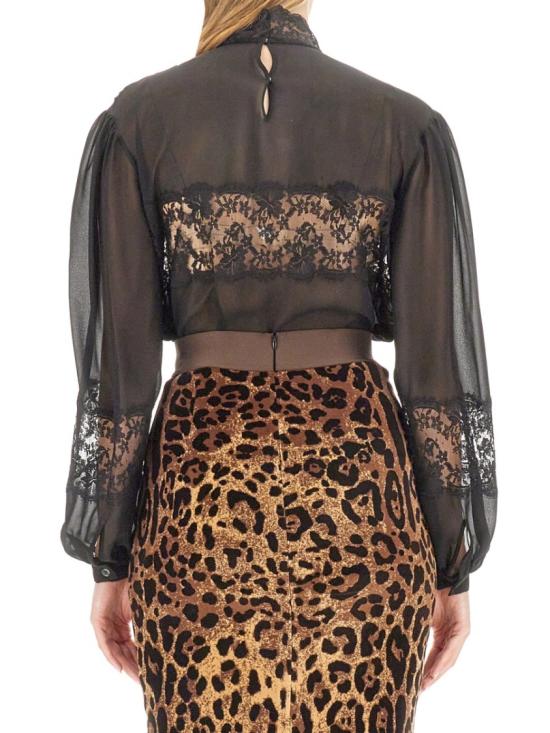  돌체앤가바나 블라우스 F779LT FU1ARN000 Black - DOLCE & GABBANA