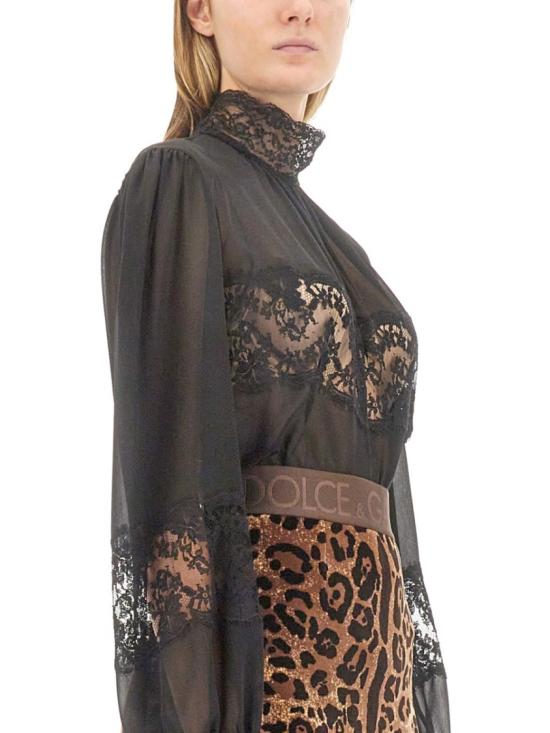  돌체앤가바나 블라우스 F779LT FU1ARN000 Black - DOLCE & GABBANA