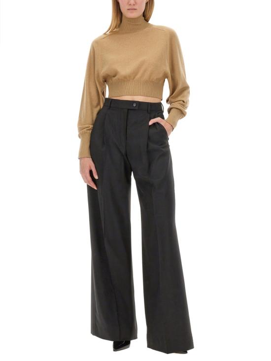 26FW 스포트막스 스트레이트 팬츠 2422136031600 245004 BLACK - SPORTMAX