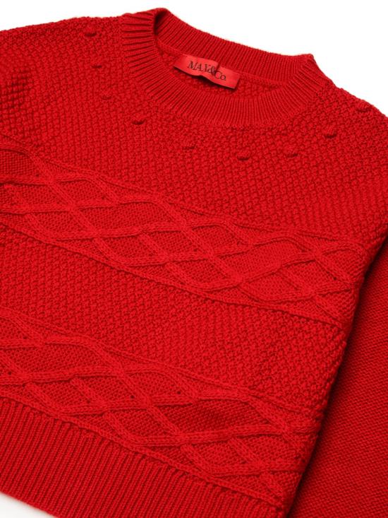 24FW [키즈] 막스앤코 풀오버 MX0068K MX043MX400 MULTICOLOUR - MAX & CO.