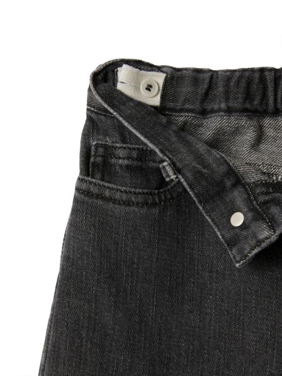 24FW [키즈] 일 구포 스트레이트 팬츠 A24PL434J0048K 099 BLACK - IL GUFO