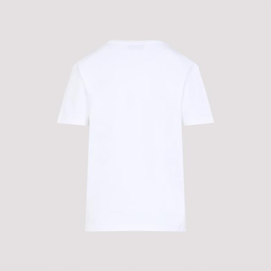 25FW 랑방 반팔 티셔츠 RWTS9030J176P25 01 OPTIC WHITE - LANVIN