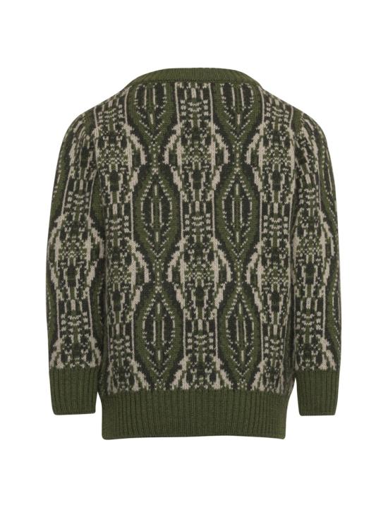 24FW [키즈] 에트로 탑 GV9P20K W0033707BG GREEN - ETRO