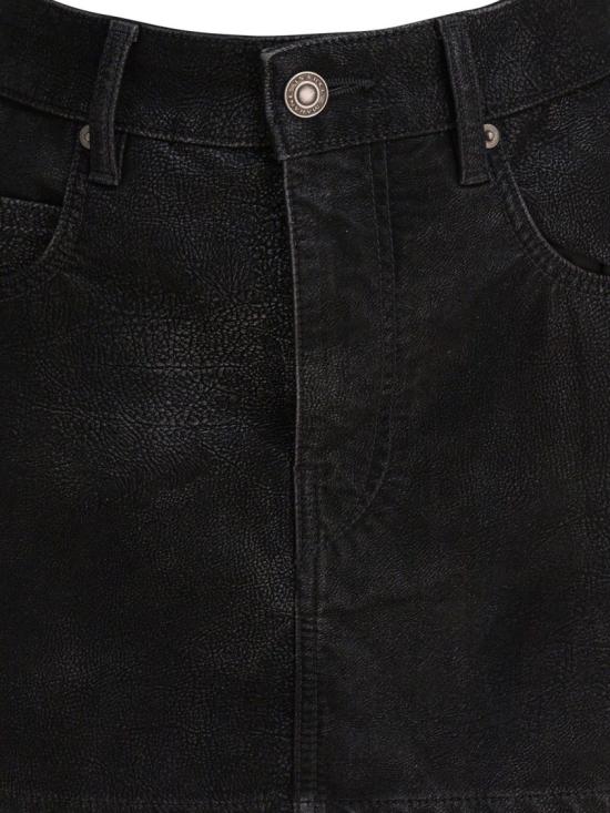 25FW 이자벨마랑에뚜왈 숏 스커트 25AJU0363FA Black - ISABEL MARANT ETOILE