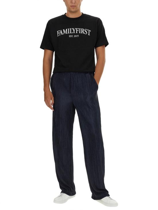 24FW 패밀리퍼스트 밀라노 반팔 티셔츠 TF2404 BLACK - FAMILY FIRST MILANO