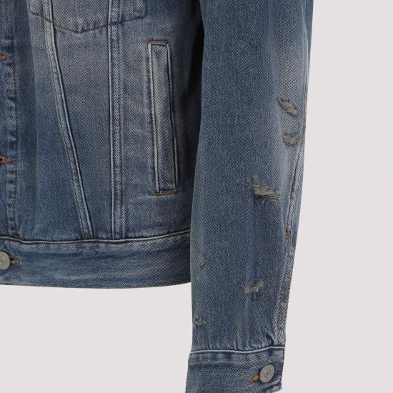 25FW MM6 메종마르지엘라 데님 자켓 S52AM0319 M30017 994 GREY BLUE - MM6 MAISON MARGIELA