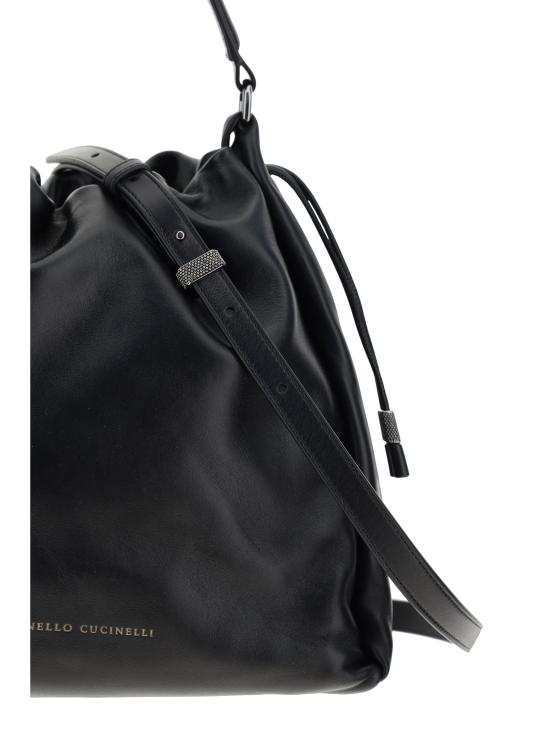25FW 브루넬로 쿠치넬리 토트백 MBGPD3611 C101 BLACK - BRUNELLO CUCINELLI