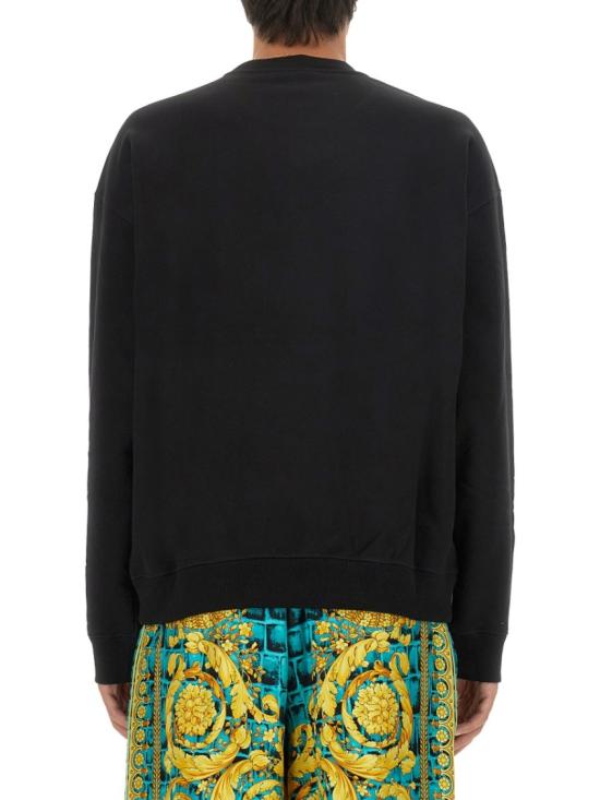  베르사체 긴팔 티셔츠 1012555 1A090452B510 Black - VERSACE
