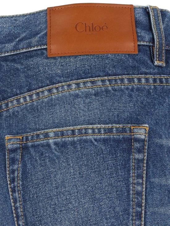 25FW 끌로에 데님 팬츠 25ADP42251427 Blue - CHLOE