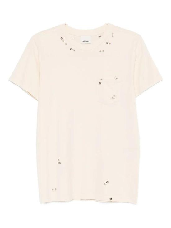 25FW 이자벨마랑 반팔 티셔츠 TS0302FAC4N05I 23EC DS026501