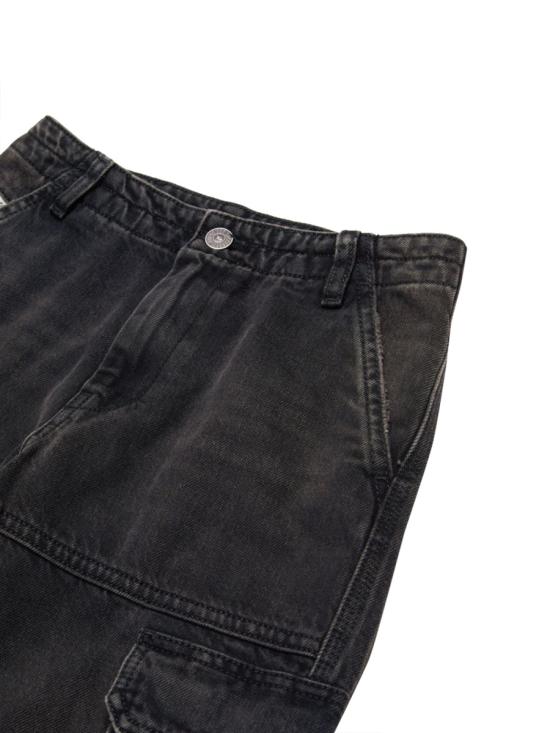 24FW [키즈] 디젤 스트레이트 팬츠 J01725K KXBMMK02 BLACK - DIESEL