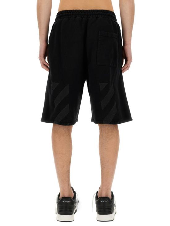  오프화이트 숏팬츠 OMCI013 S24FLE0021001 Black - OFF WHITE