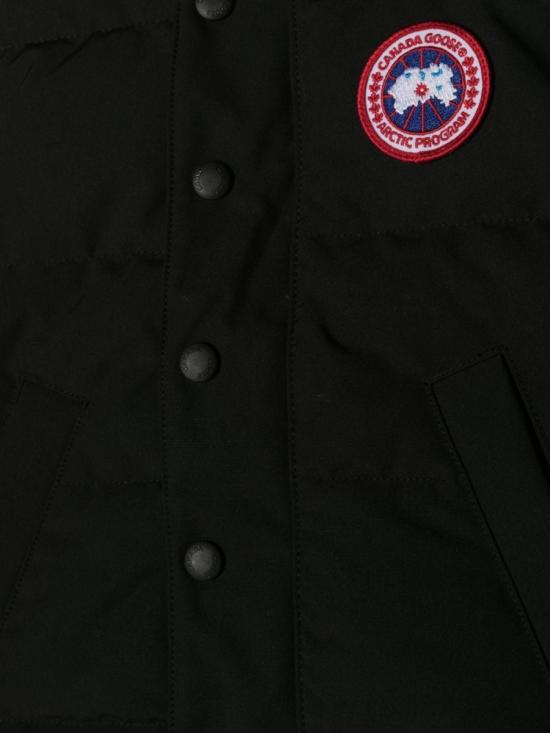 24FW [키즈] 캐나다구스 베스트 4554YK 61 BLACK - CANADA GOOSE