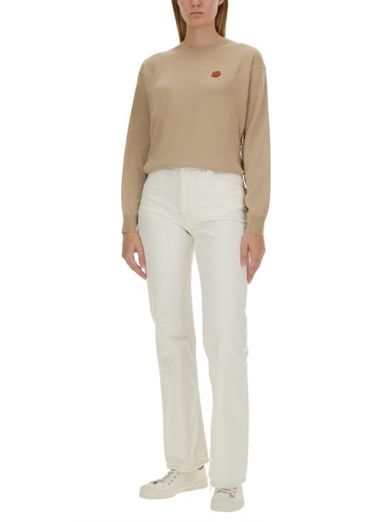 24FW 겐조 스웨터 FE62PU489 3LB11 BEIGE - KENZO