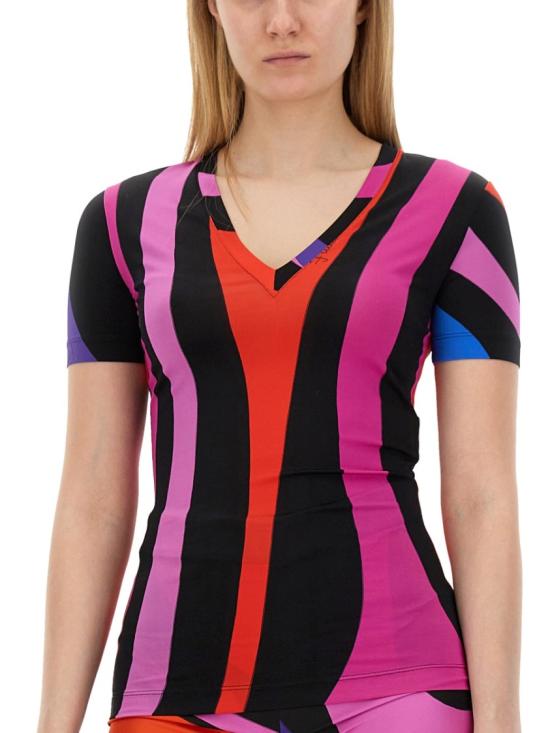  푸찌 반팔 티셔츠 4HJM11 4H796040 Multicolor - PUCCI