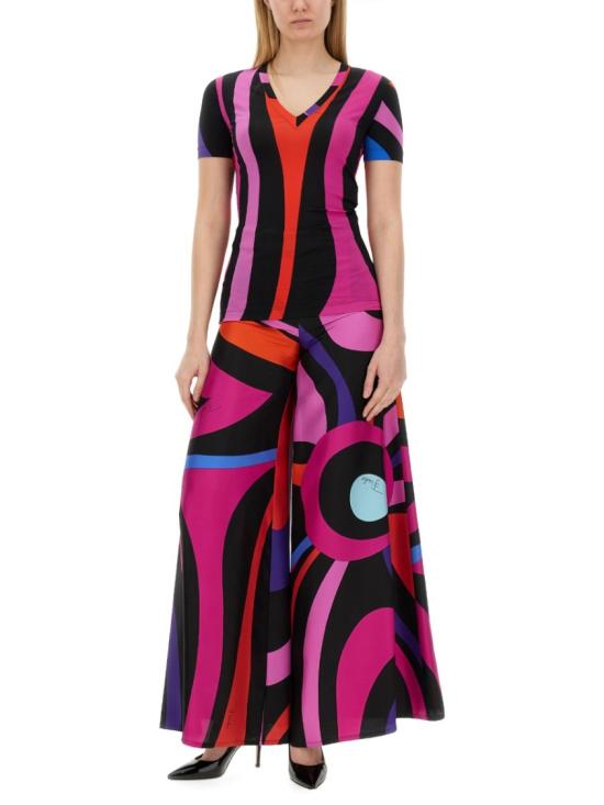  푸찌 반팔 티셔츠 4HJM11 4H796040 Multicolor - PUCCI