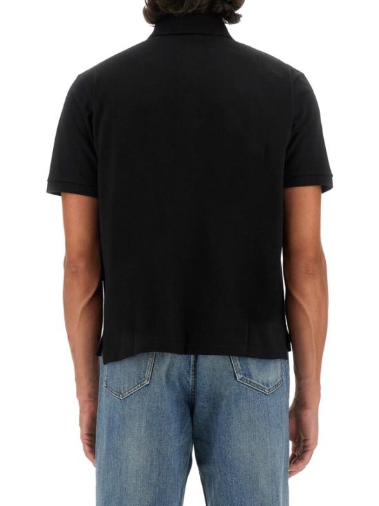  생로랑 카산드라 피케 폴로 셔츠 798944 Y37HC1000 Black - SAINT LAURENT